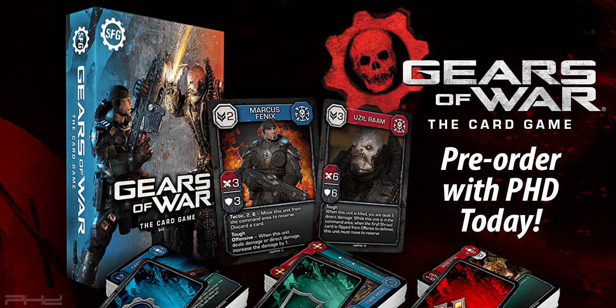 Gears of War: The Card Game — Steamforged Games - PHD Games
